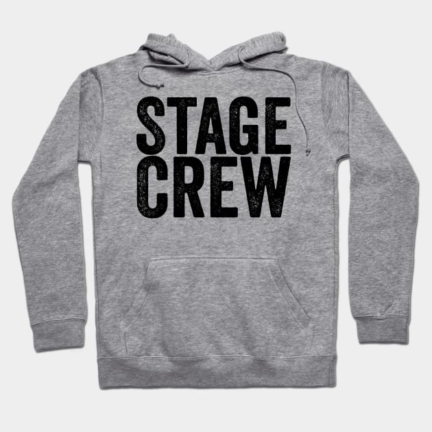 Stage Crew Black Hoodie by GuuuExperience